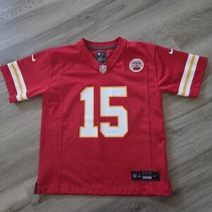 Kansas City Chiefs #15 Patrick Mahomes Nike Engineered Jersey Youth Size L (7/8)